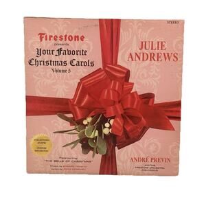 Julie Andrews w/ André Previn - Your Favorite Christmas Carols Vol 5 [LP 1966]